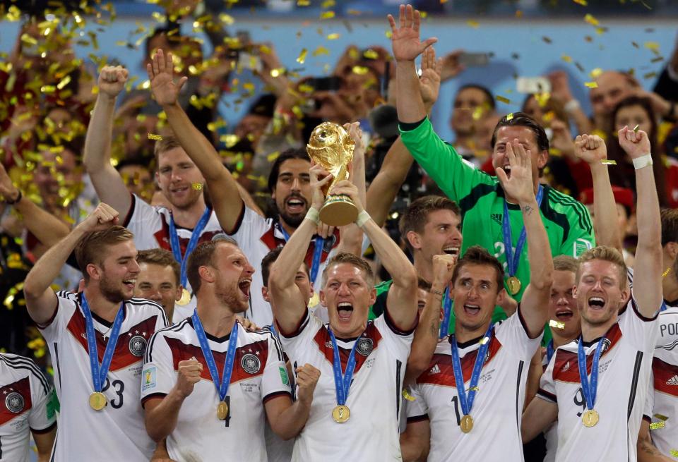 Đức đang là nhà vô địch World Cup 2014