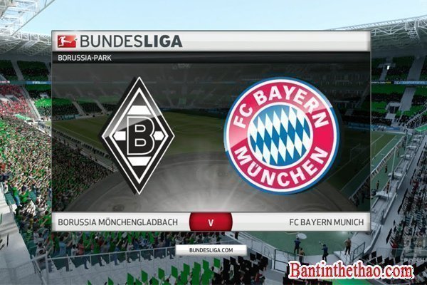 Link sopcast trận Monchengladbach – Bayern Munich