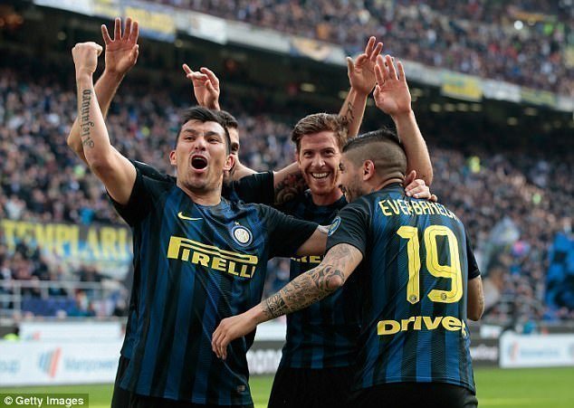 Nếu đánh bại Sampdoria, Inter sẽ chân chân vào Top 5