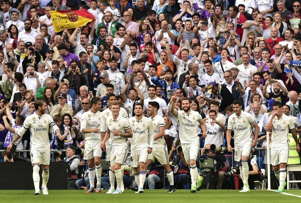 Gần như toàn bộ các cầu thủ của Real Madrid đã ghi bàn ở mùa giải này