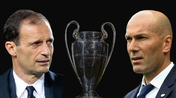 Những toan tính chiến thuật của Allegri và Zidane đóng vai trò rất quan trọng với trận chung kết Champions League