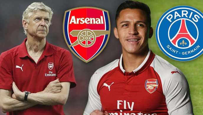 Alexis Sanchez muốn rời Arsenal để cập bến PSG