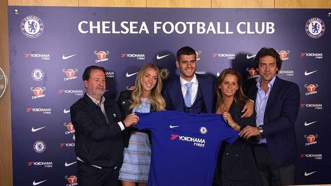 Morata sẽ là dẫn đầu hàng công của Chelsea từ mùa tới.