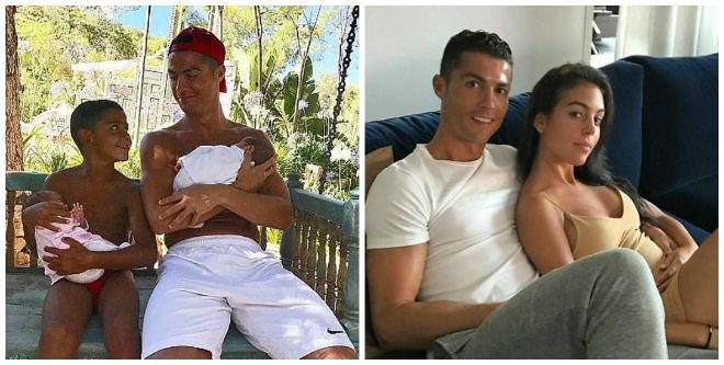 Ronaldo với tổ ấm của mình