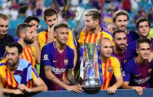 Cup vô địch ICC 2017 có thể là danh hiệu cuối cùng mà Neymar giành được với Barca