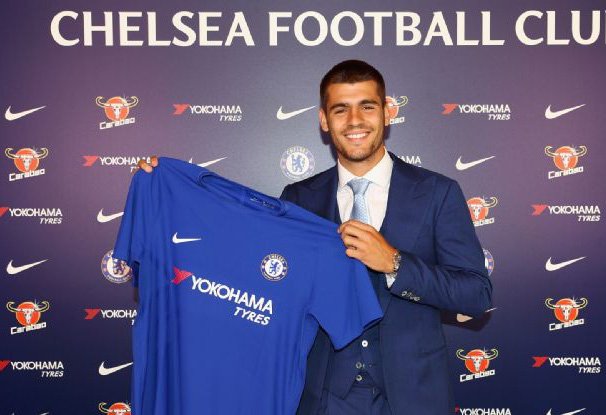 Morata sẽ nhận áo số 9 của Chelsea