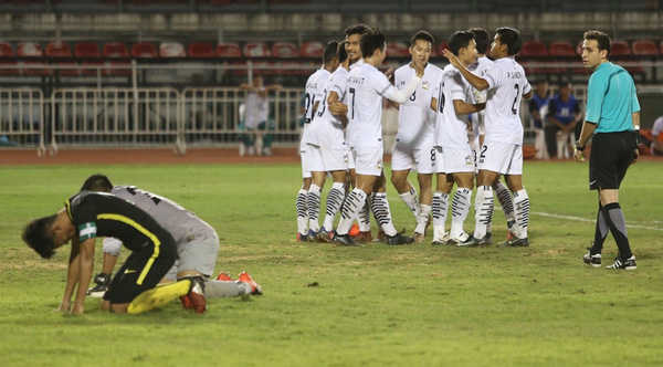Vòng loại U23 châu Á, Thái Lan đánh bại Malaysia trên sân nhà