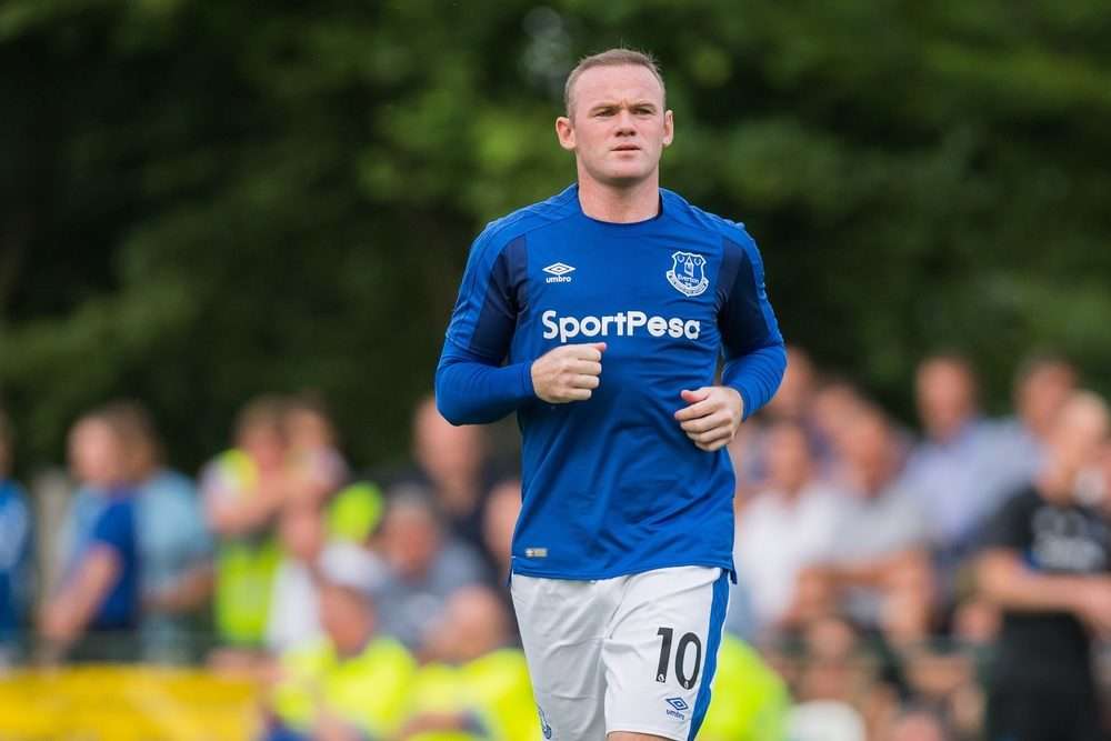 Rooney đã quay về Everton