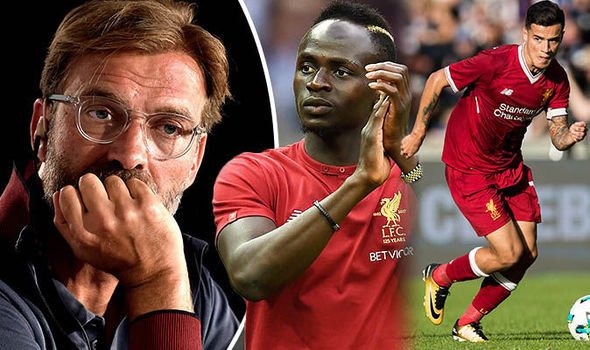 Klopp lo lắng trước viễn cảnh mất cả Mane và Coutinho