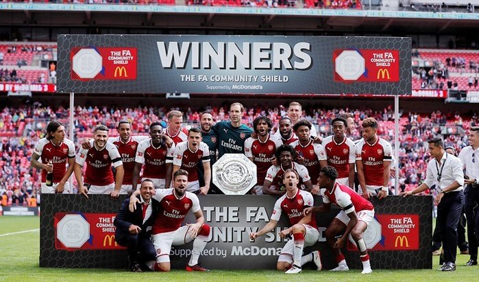 Arsenal đoạt Siêu cúp nước Anh