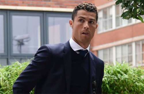 Ronaldo ra tòa hôm 31/7 tại Madrid, Tây Ban Nha.