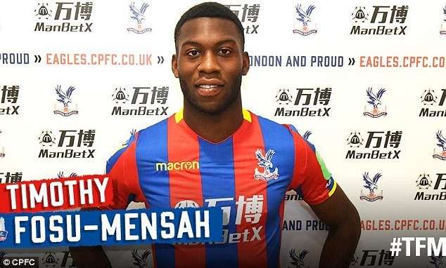 Fosu-Mensah rời MU đến Crystal Palace theo dạng cho mượn