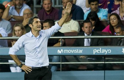 Valverde chịu thất bại ngay trong trận đầu dẫn dắt Barca tại một giải đấu chính.