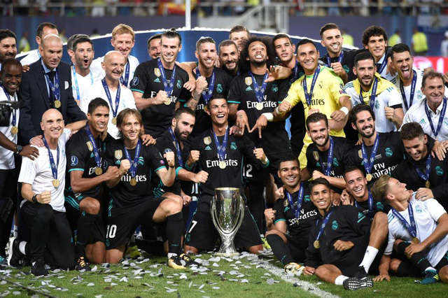 Đây là năm thi đấu đại thành công của Real Madrid