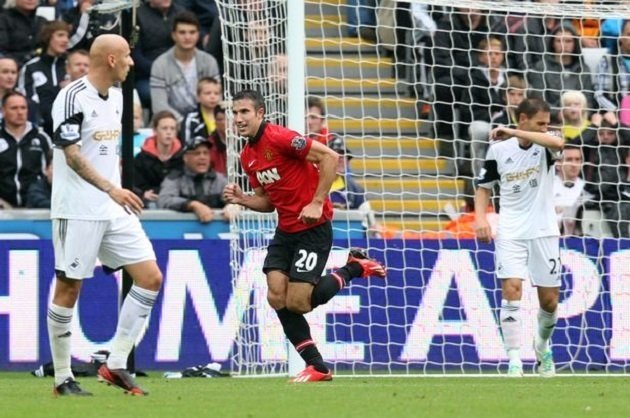  2013/14: Swansea 1-4 Man Utd.