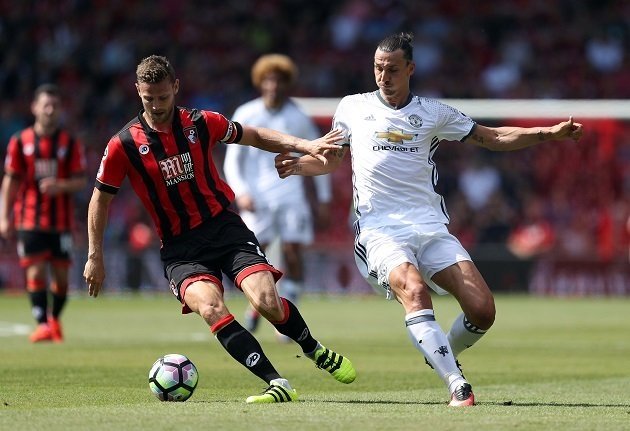  2016/17: Bournemouth 1-3 Man Utd.