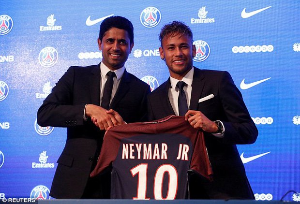 Neymar là bản hợp đồng mang nhiều ý nghĩa với PSG