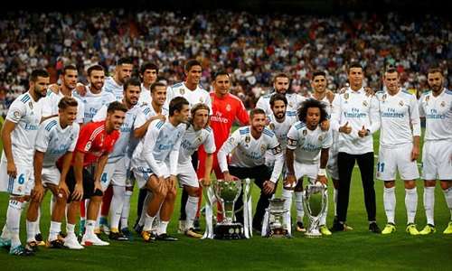 Ba danh hiệu Real được trao kể từ đầu mùa giải 2017-2018.
