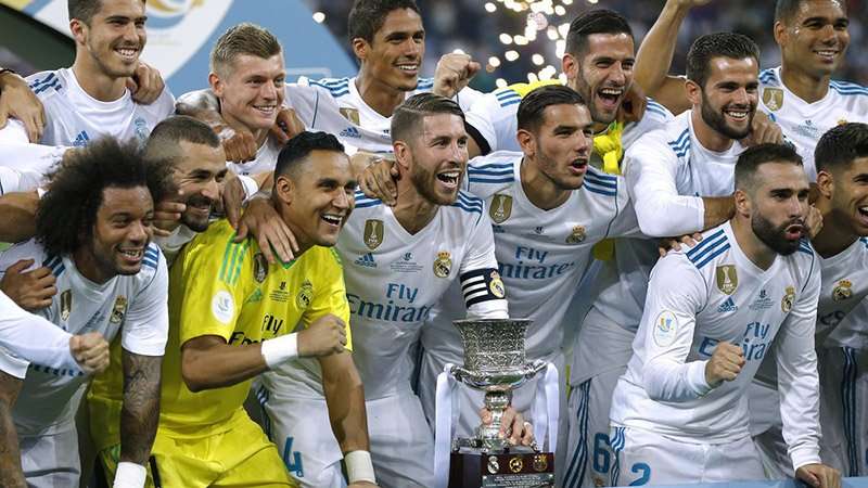 Real Madrid giành danh hiệu thứ 4 trong năm 2017, và thứ 7 cùng Zidane