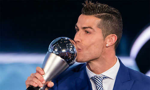 Danh sách ứng viên giải Cầu thủ hay nhất FIFA có tên Ronaldo, Messi