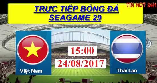 Link xem trực tiếp, link sopcast U22 Việt Nam vs U22 Thái Lan ngày 24/8/2017