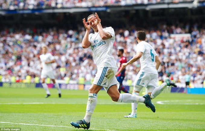 Lucas Vazque là cầu thủ duy nhất ghi bàn cho Real Madrid trong trận đấu này.