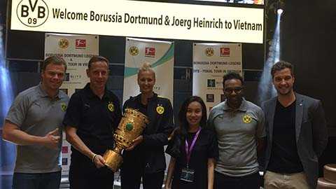 Dortmund sang Việt Nam tìm đường đào tạo cầu thủ