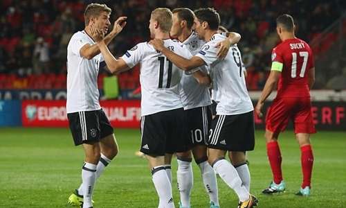 Những sao trẻ của đội tuyển Đức tiếp tục tỏa sáng.