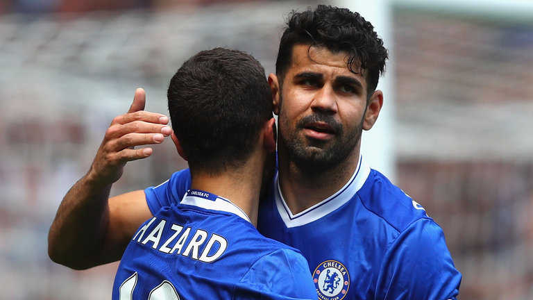 Conte nhất quyết đuổi, Hazard cố lôi kéo, Costa vẫn biệt tăm