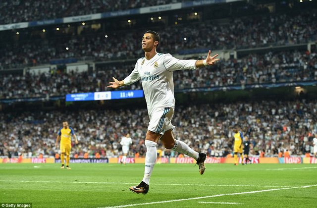 C.Ronaldo có thành tích ghi bàn nhiều hơn 116 CLB khác từng tham dự Champions League