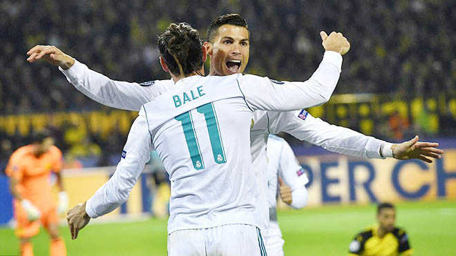 ĐIỂM NHẤN Dortmund 1–3 Real Madrid: Bale, Ronaldo "hồi sinh", Dortmund có nguy cơ bị loại