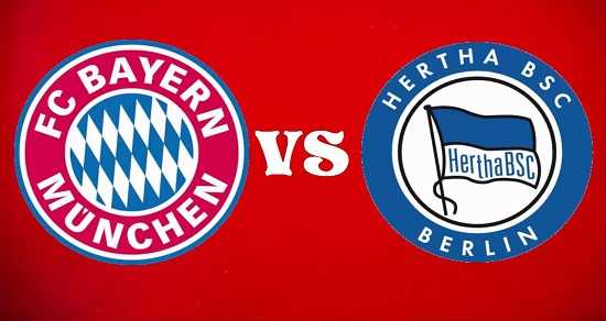Link xem trực tiếp, link sopcast Bayern vs Hertha tối nay 30/9/2017 vô địch Bundesliga