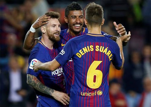 Ba cầu thủ lập công giúp Barca tiếp mạch toàn thắng