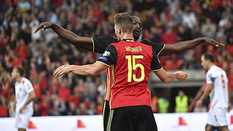 Bỉ vượt qua Gibraltar với tỷ số 9-0 
