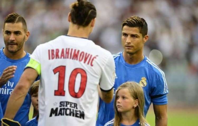 Ronaldo ngán Ibrahimovic nên ngăn cản Real ký với chân sút kỳ cựu