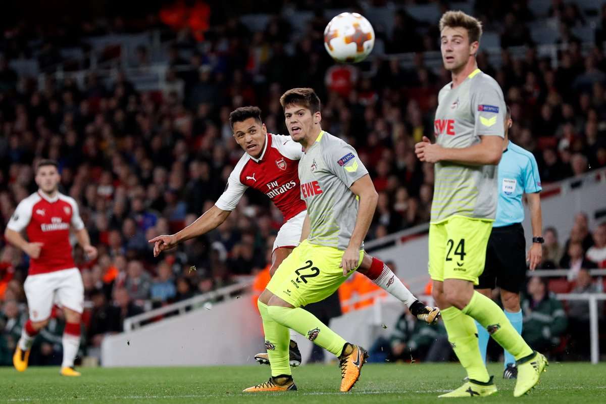 Sanchez lập siêu phẩm sút xa giúp Arsenal giành trọn 3 điểm trước Cologne