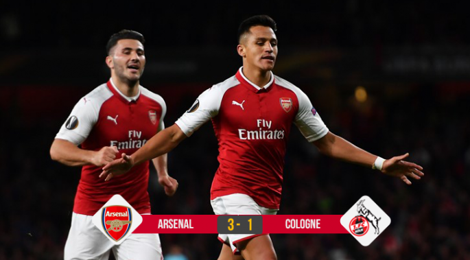 Ghi siêu phẩm, Sanchez giúp Arsenal ngược dòng thành công