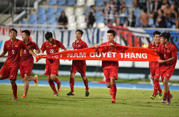 Trận ra quân giải châu lục, U16 Việt Nam thắng đậm Campuchia 