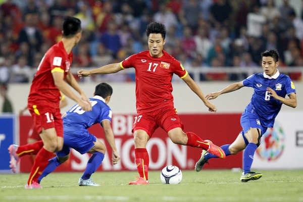 Đội tuyển Việt Nam không nằm chung bảng với Thái Lan ở AFF Cup 2018