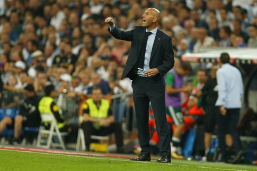 HLV Zidane cho rằng thất bại trước Real Betis không phải vấn đề với Real Madrid
