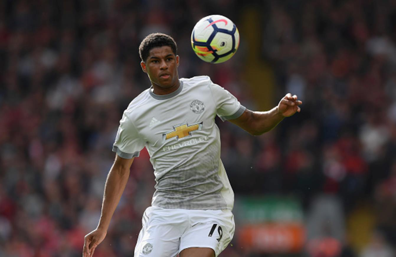 Tiền vệ trái Marcus Rashford