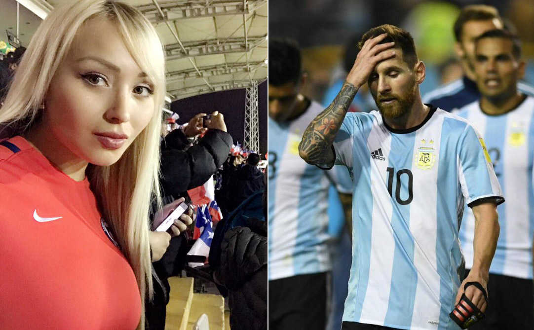 Daniella Chavez cười nhạo Messi và Argentina