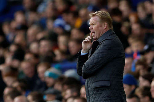Koeman bất lực nhìn Everton thảm bại trên sân nhà
