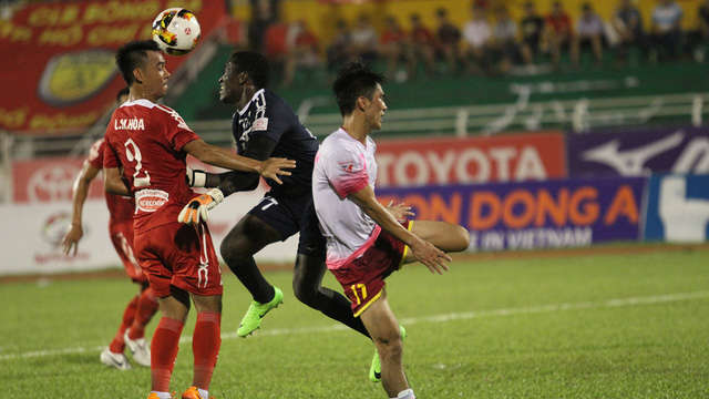 Trận derby TPHCM diễn ra với ưu thế nghiên về phía Sài Gòn FC