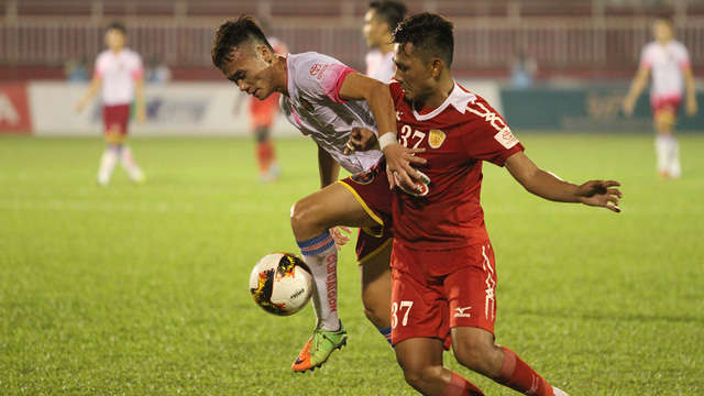 Sài Gòn FC tỏ ra nguy hiểm hơn trong các pha hãm thành