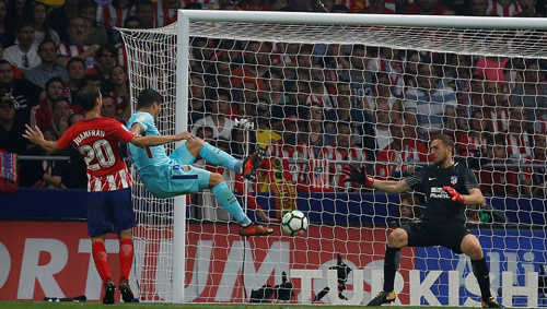 Suarez dành lời khen cho thủ môn của Atletico