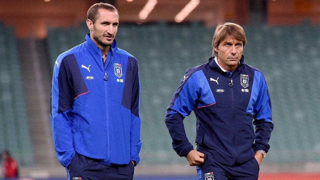 HLV Conte muốn đưa Chiellini về Chelsea