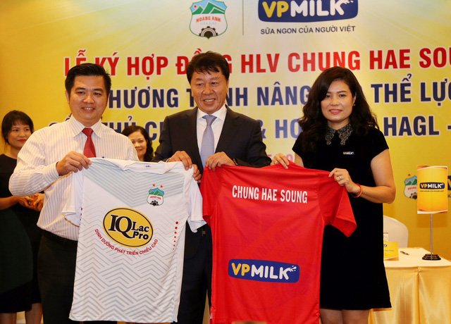 Ông Chung Hae Seong tuyên bố muốn nâng tầm các cầu thủ HA Gia Lai 