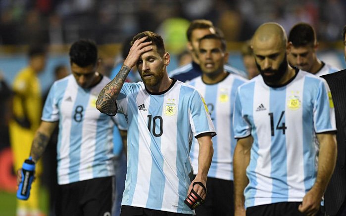Messi và đồng đội không thể xuyên thủng mành lưới Peru