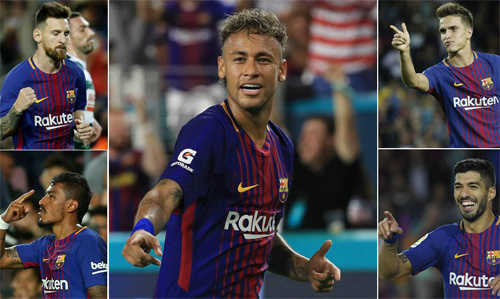 Barca vẫn chưa thể khỏa lấp lỗ hổng Neymar